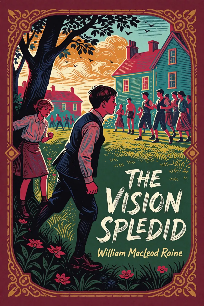Cover of The Vision Splendid by William MacLeod Raine