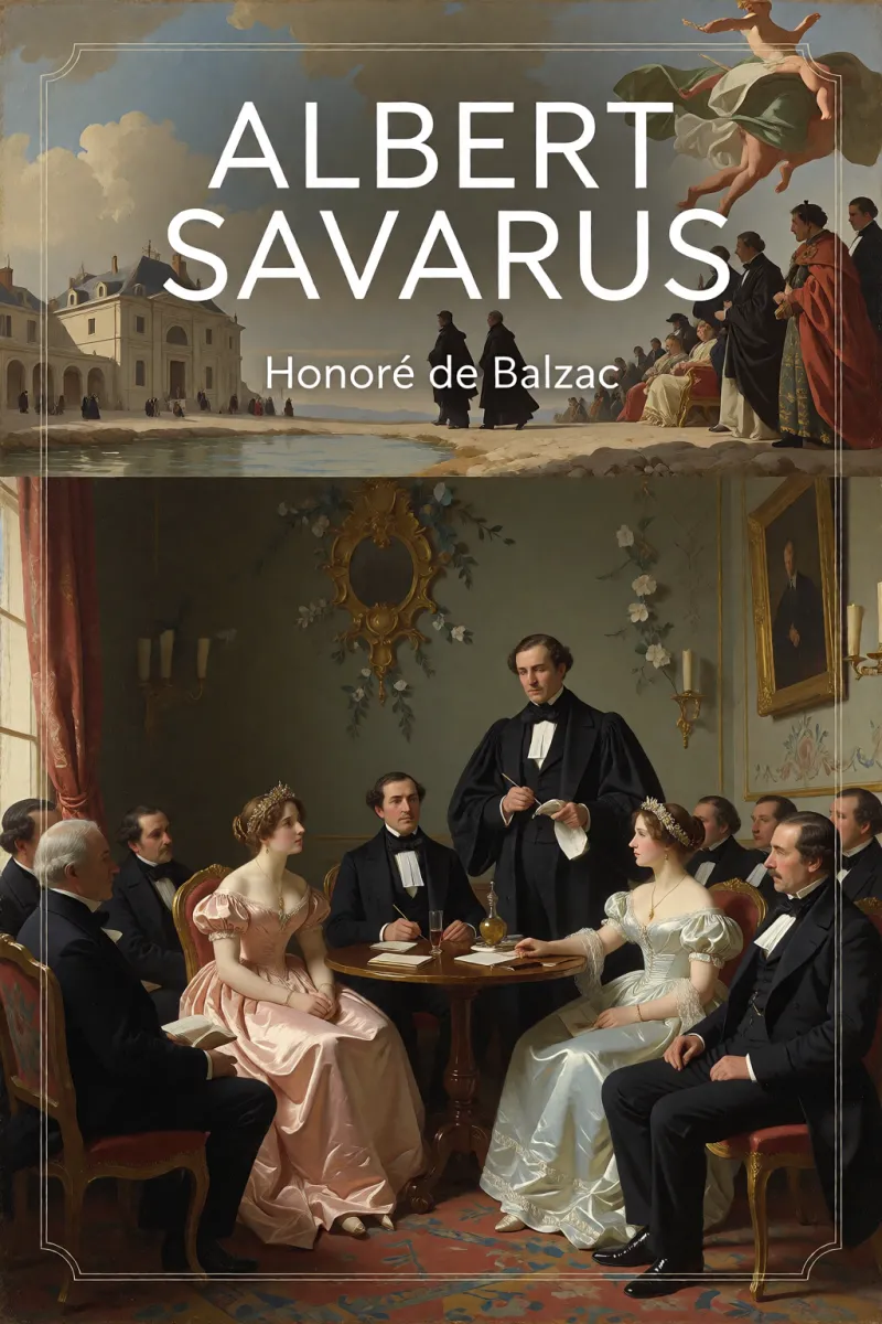 Cover of Albert Savarus by Honoré de Balzac