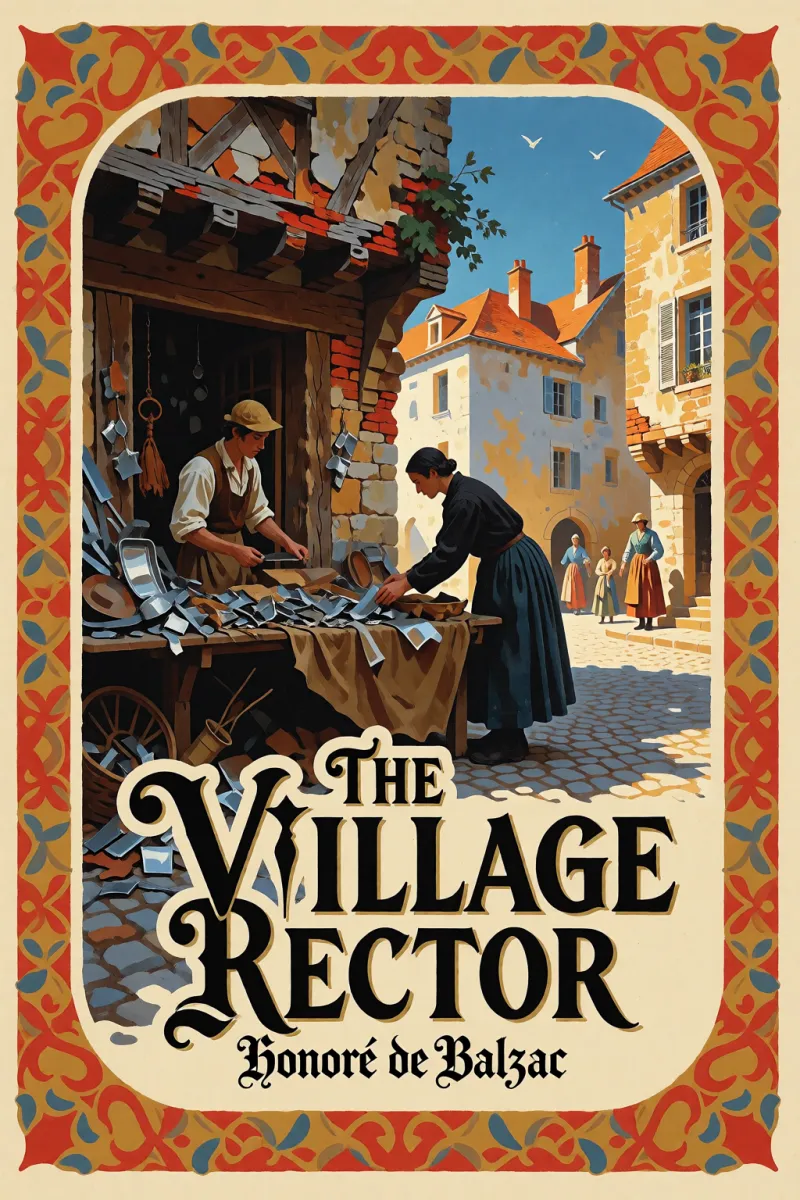 Cover of The Village Rector by Honoré de Balzac