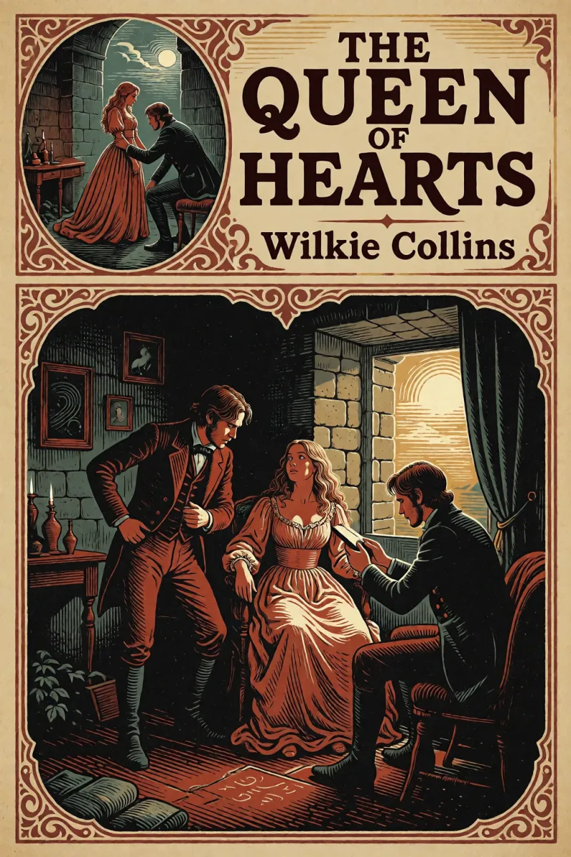 Cover of The Queen of Hearts by Wilkie Collins
