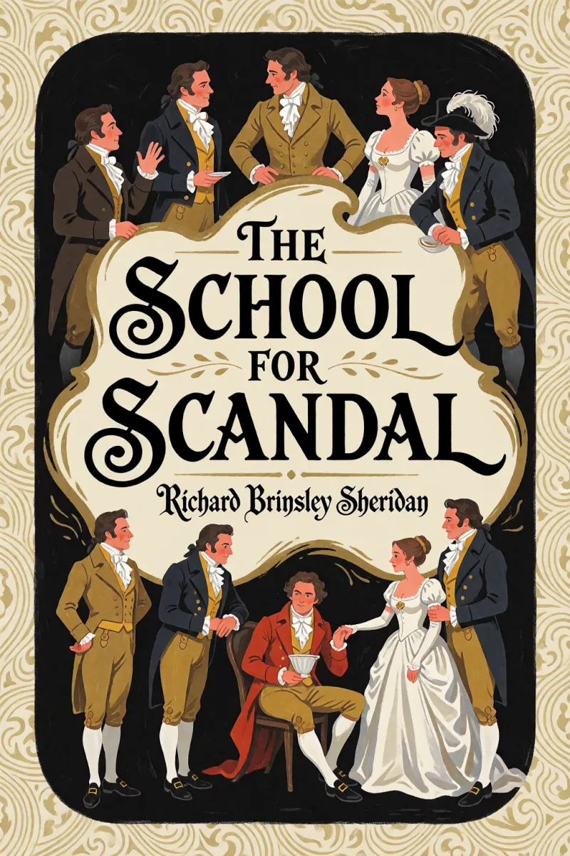 Cover of The School for Scandal by Richard Brinsley Sheridan