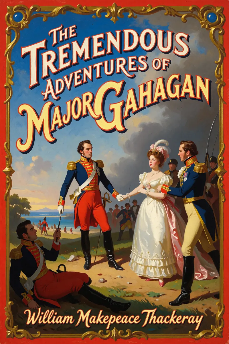 Cover of The Tremendous Adventures of Major Gahagan by William Makepeace Thackeray