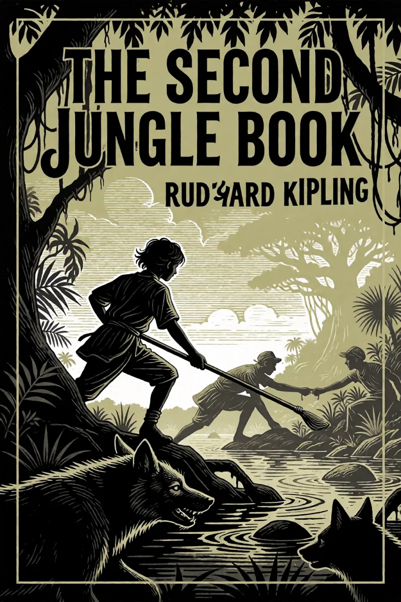 Cover of The Second Jungle Book by Rudyard Kipling