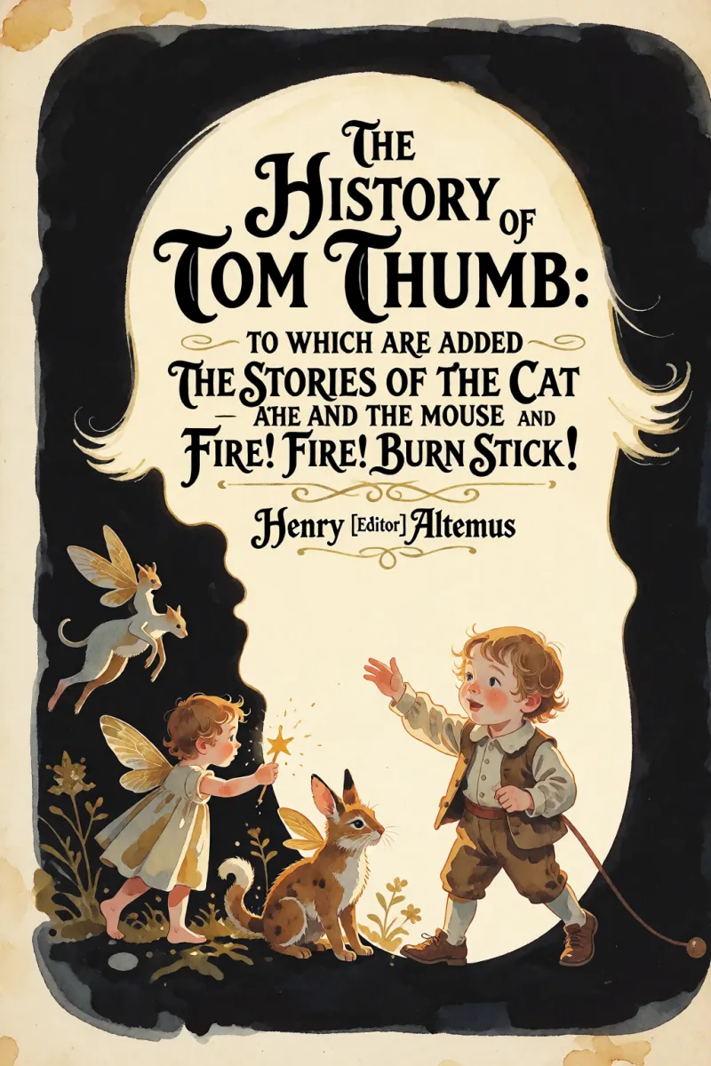 Cover of The History of Tom Thumb: To Which Are Added the Stories of the Cat and the Mouse and Fire! Fire! Burn Stick! by Henry [Editor] Altemus