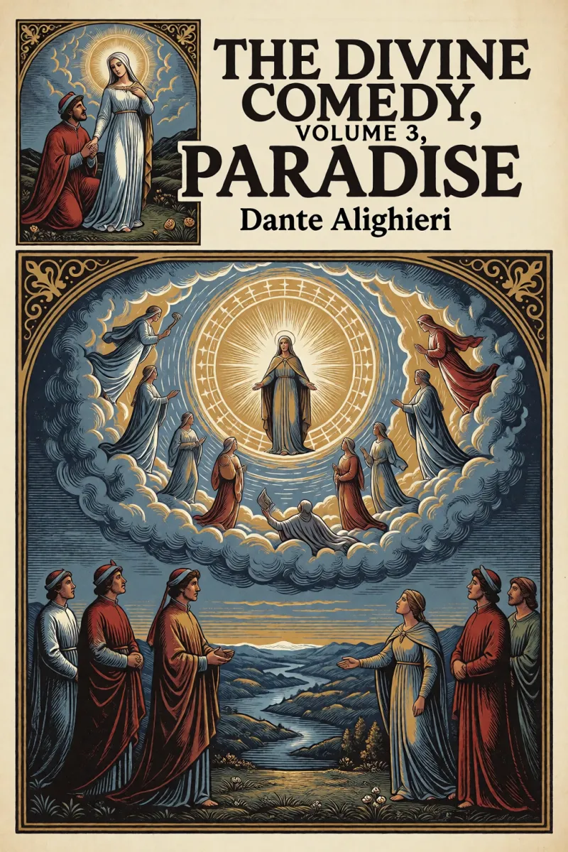 Cover of The Divine Comedy, Volume 3, Paradise by Dante Alighieri