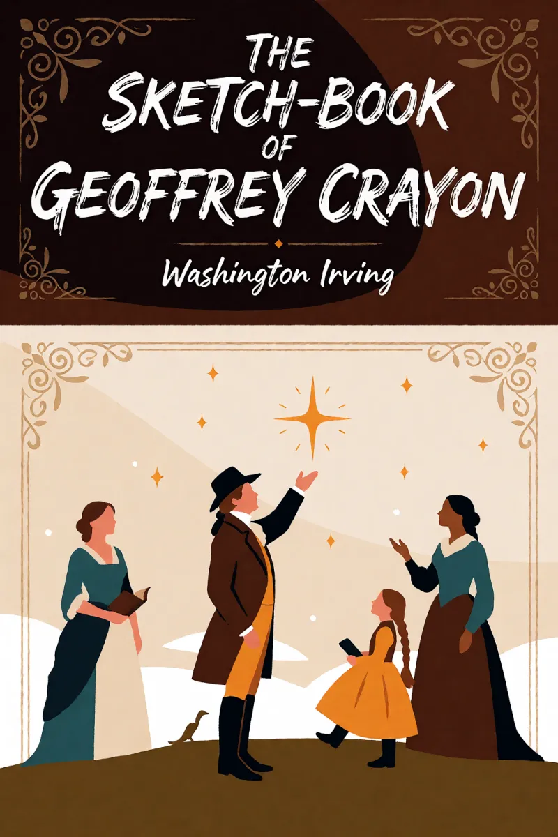 Cover of The Sketch-Book of Geoffrey Crayon by Washington Irving