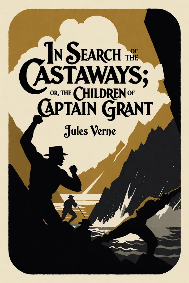 Cover of In Search of the Castaways; Or, The Children of Captain Grant by Jules Verne