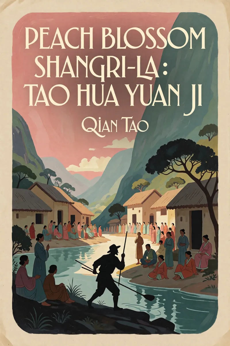 Cover of Peach Blossom Shangri-la: Tao Hua Yuan Ji by Qian Tao