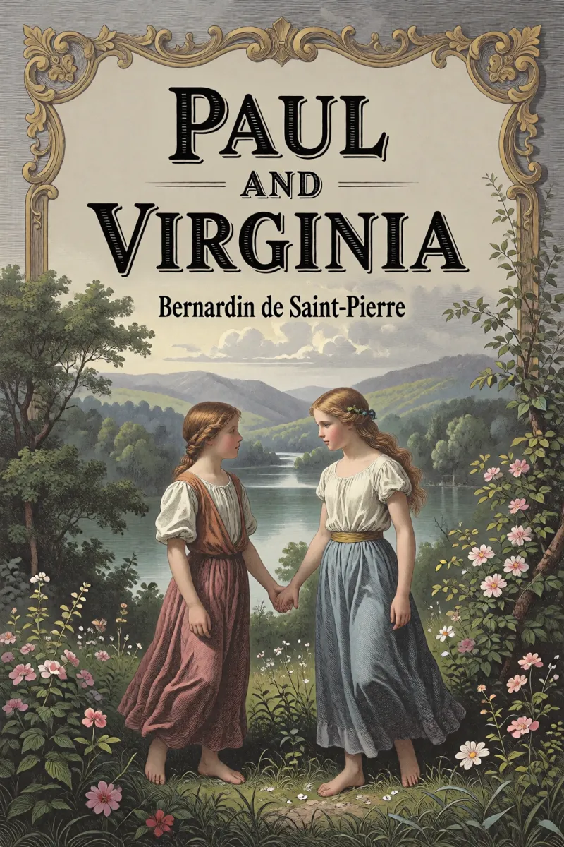 Cover of Paul and Virginia by Bernardin de Saint-Pierre