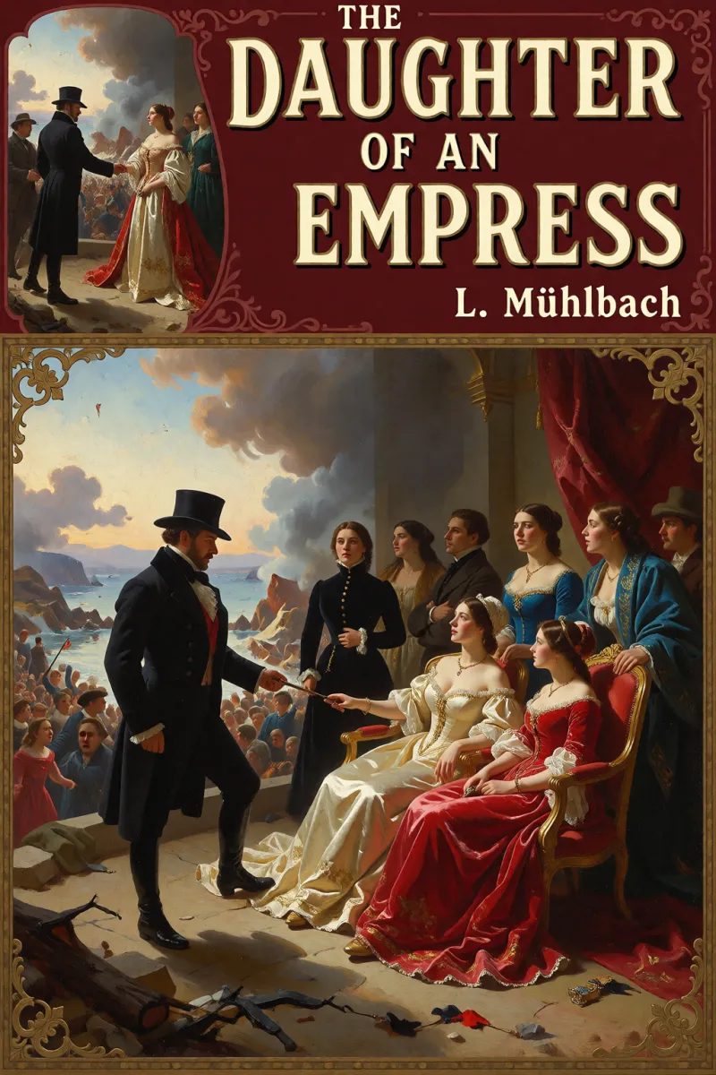 Cover of The Daughter of an Empress by L. Mühlbach