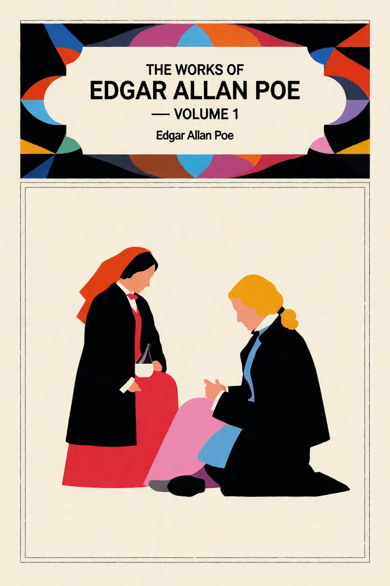Cover of The Works of Edgar Allan Poe — Volume 1 by Edgar Allan Poe