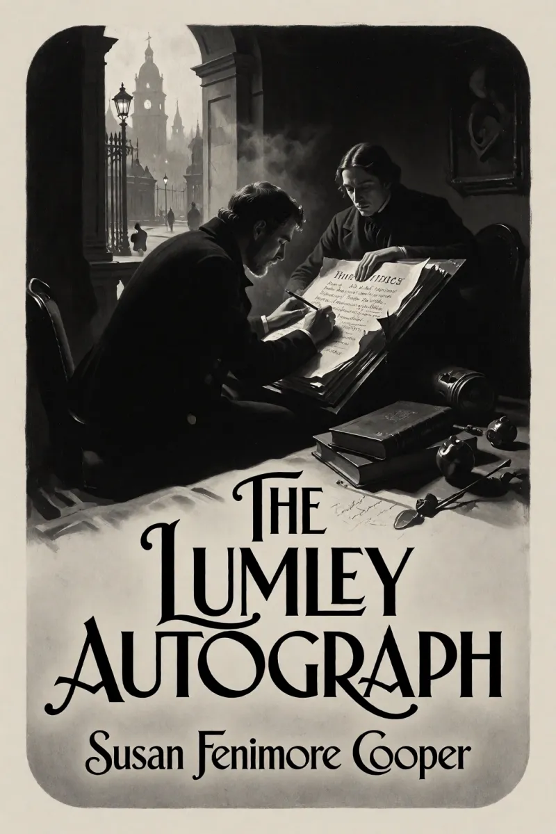 Cover of The Lumley Autograph by Susan Fenimore Cooper