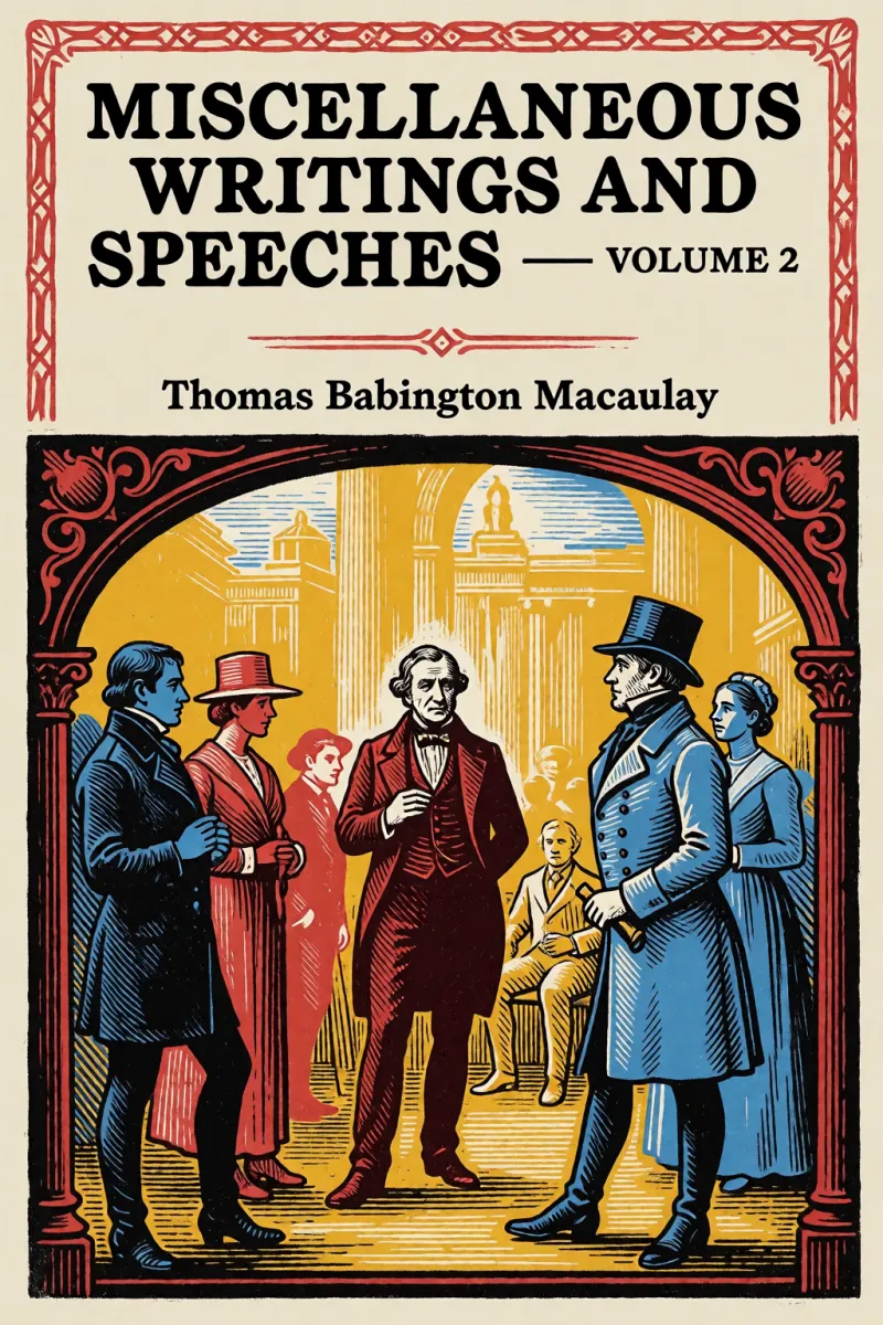 Cover of Miscellaneous Writings and Speeches — Volume 2 by Thomas Babington Macaulay
