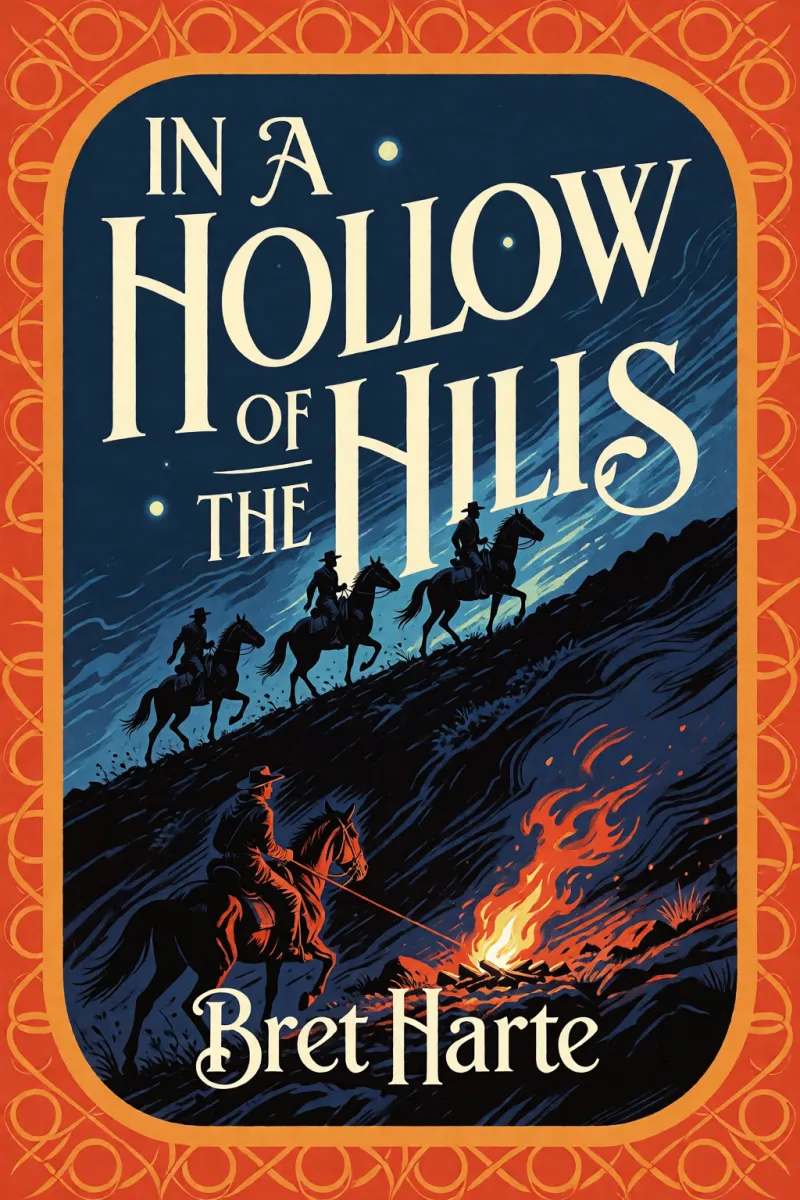 Cover of In a Hollow of the Hills by Bret Harte