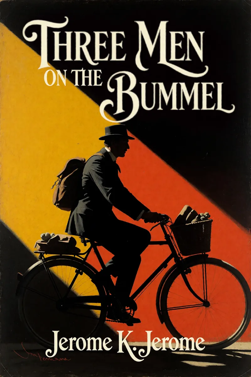 Cover of Three men on the bummel by Jerome K. Jerome