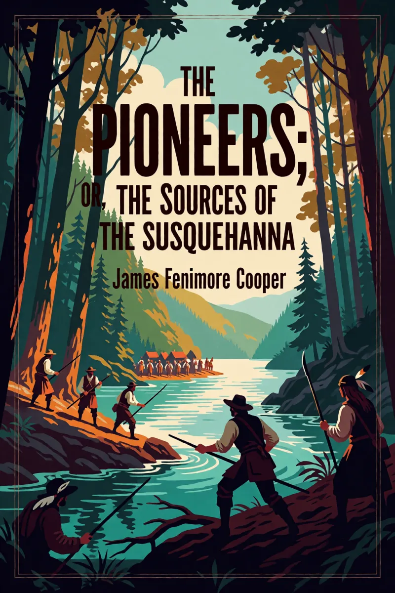 Cover of The Pioneers; Or, The Sources of the Susquehanna by James Fenimore Cooper