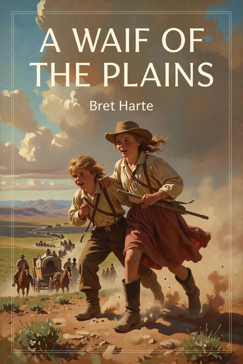 Cover of A Waif of the Plains by Bret Harte