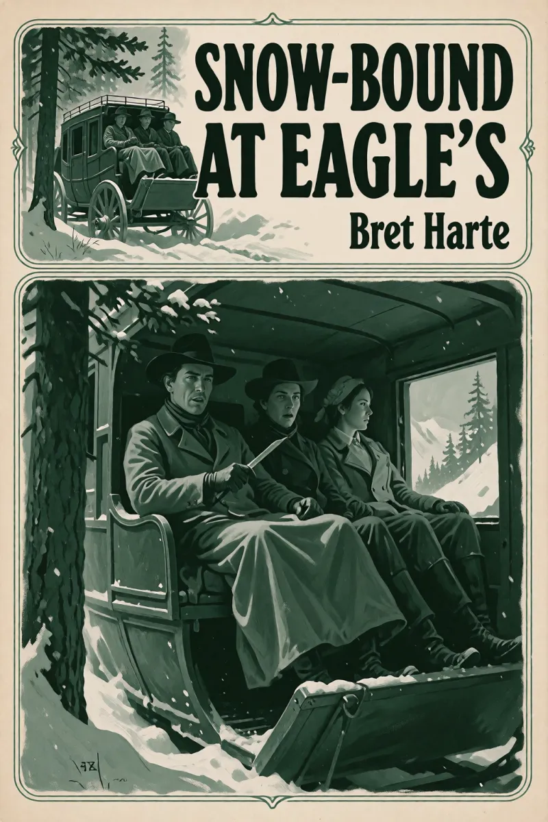 Cover of Snow-Bound at Eagle's by Bret Harte