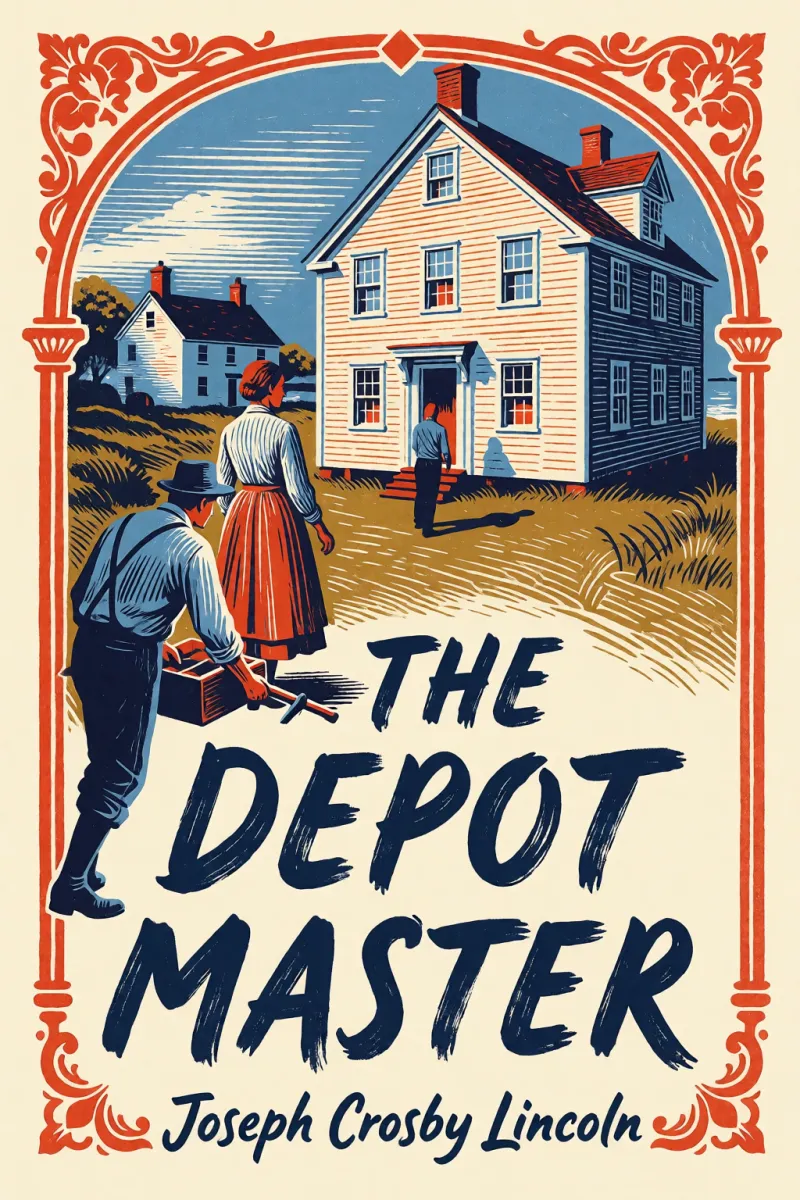 Cover of The Depot Master by Joseph Crosby Lincoln
