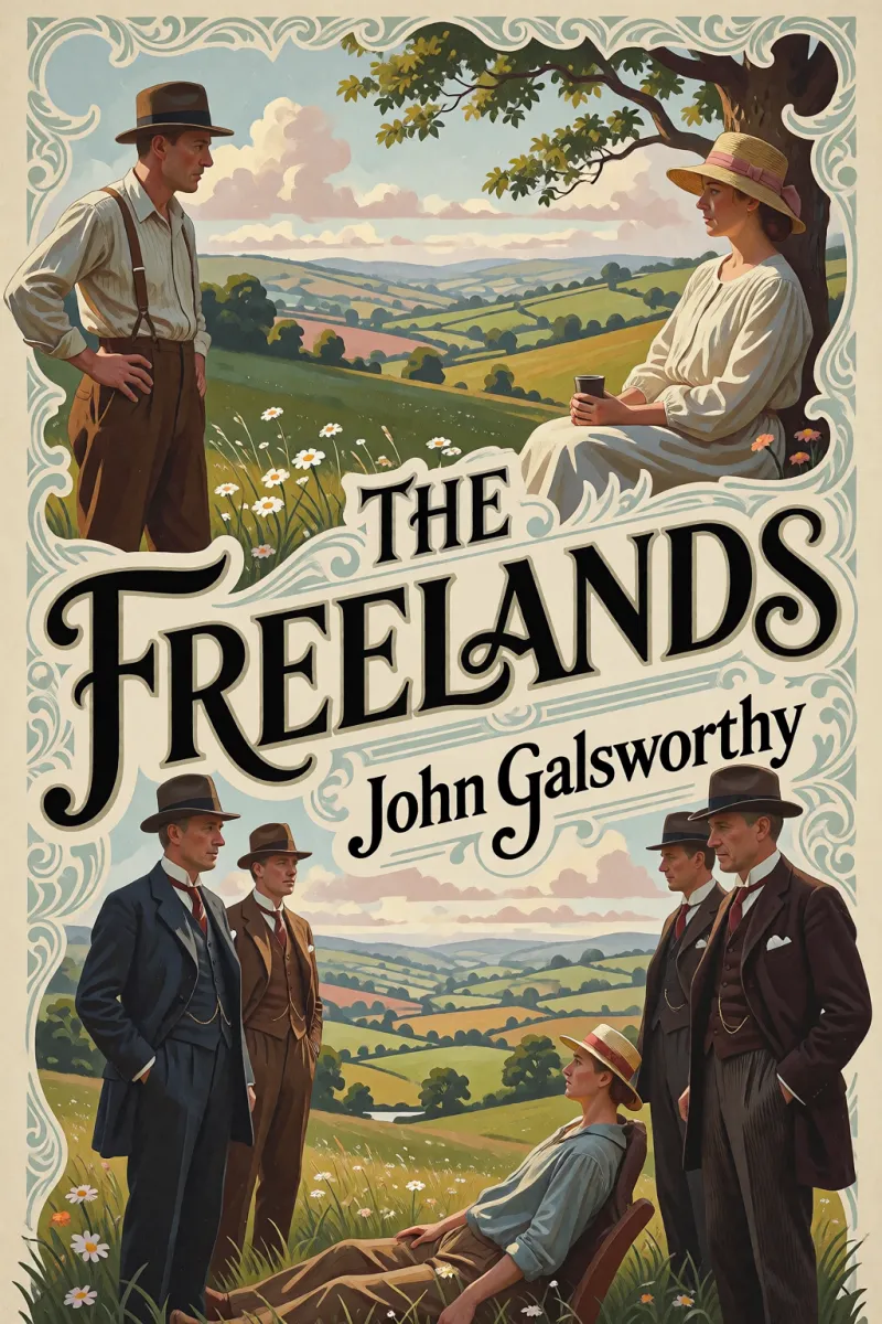 Cover of The Freelands by John Galsworthy