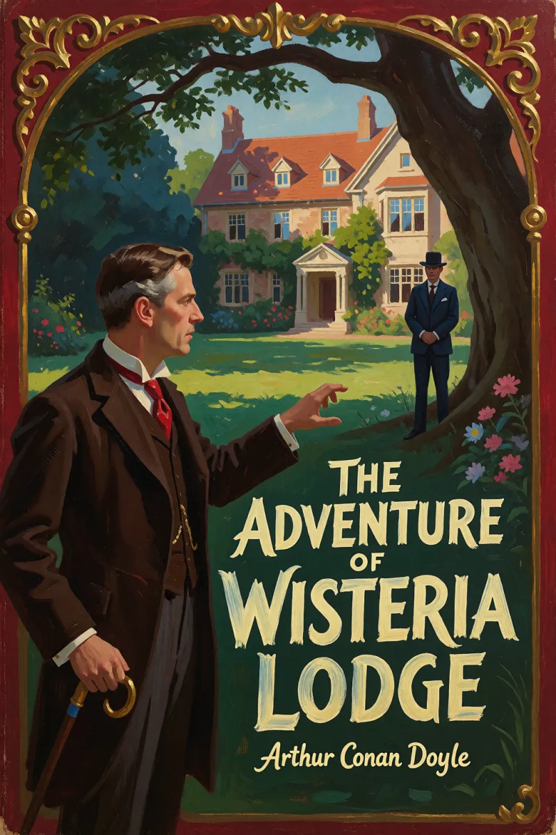 Cover of The Adventure of Wisteria Lodge by Arthur Conan Doyle
