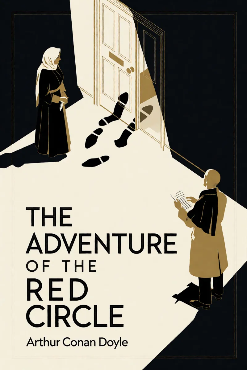 Cover of The Adventure of the Red Circle by Arthur Conan Doyle