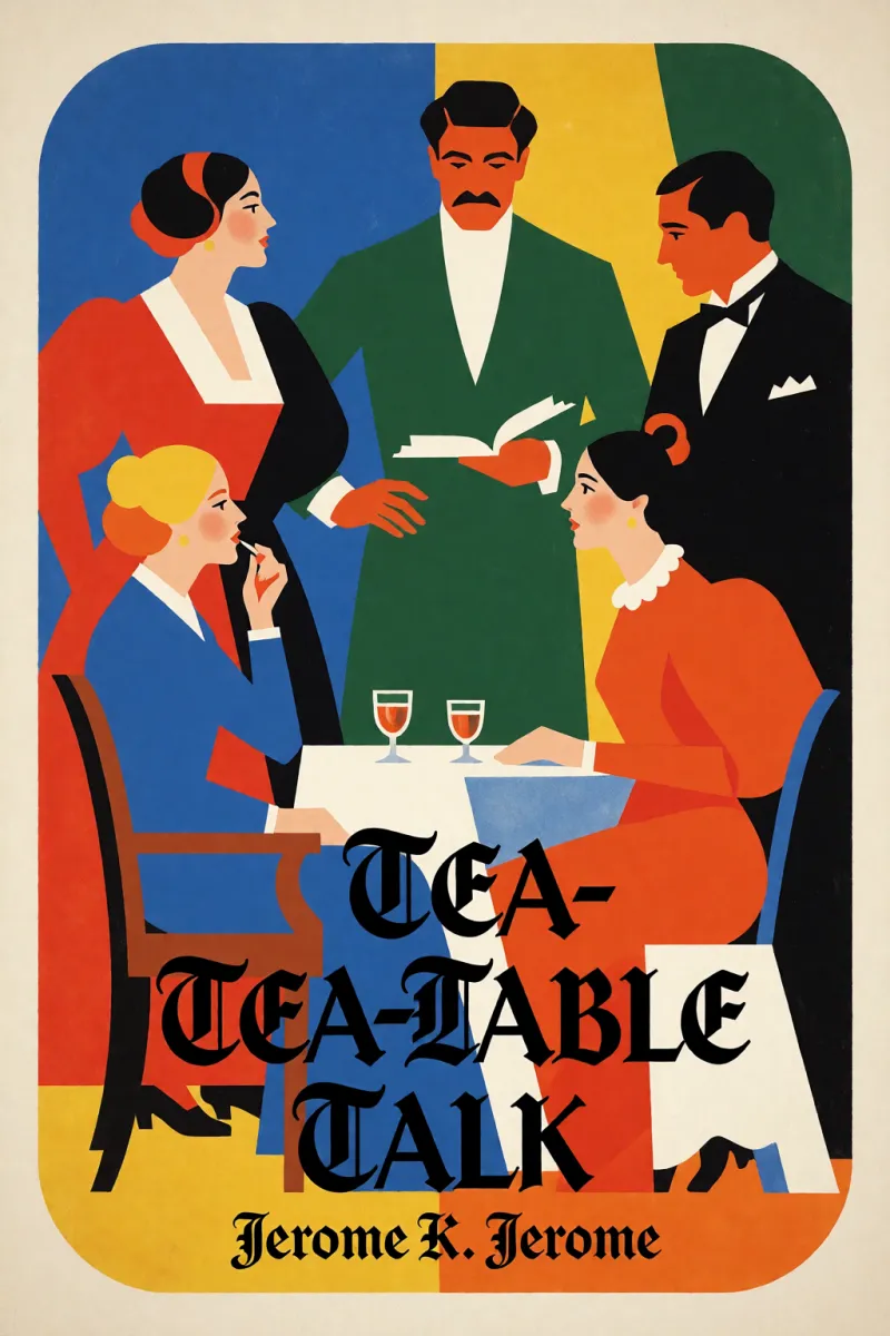 Cover of Tea-Table Talk by Jerome K. Jerome