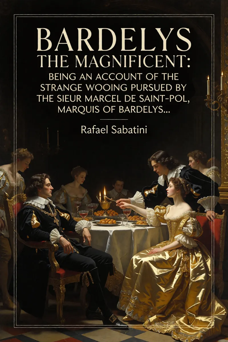 Cover of Bardelys the Magnificent: Being an account of the strange wooing pursued by the Sieur Marcel de Saint-Pol, marquis of Bardelys... by Rafael Sabatini