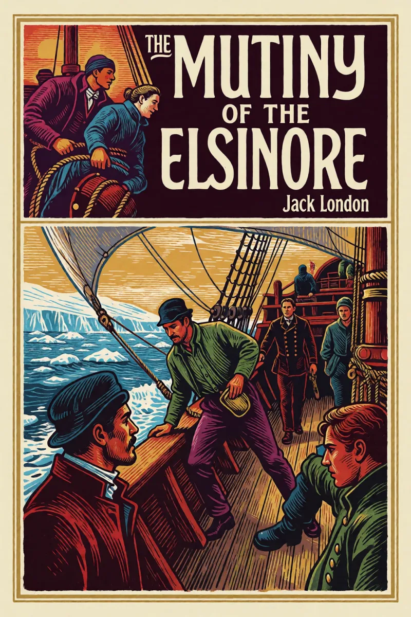 Cover of The Mutiny of the Elsinore by Jack London