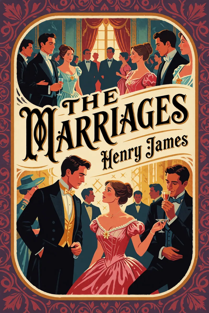 Cover of The Marriages by Henry James
