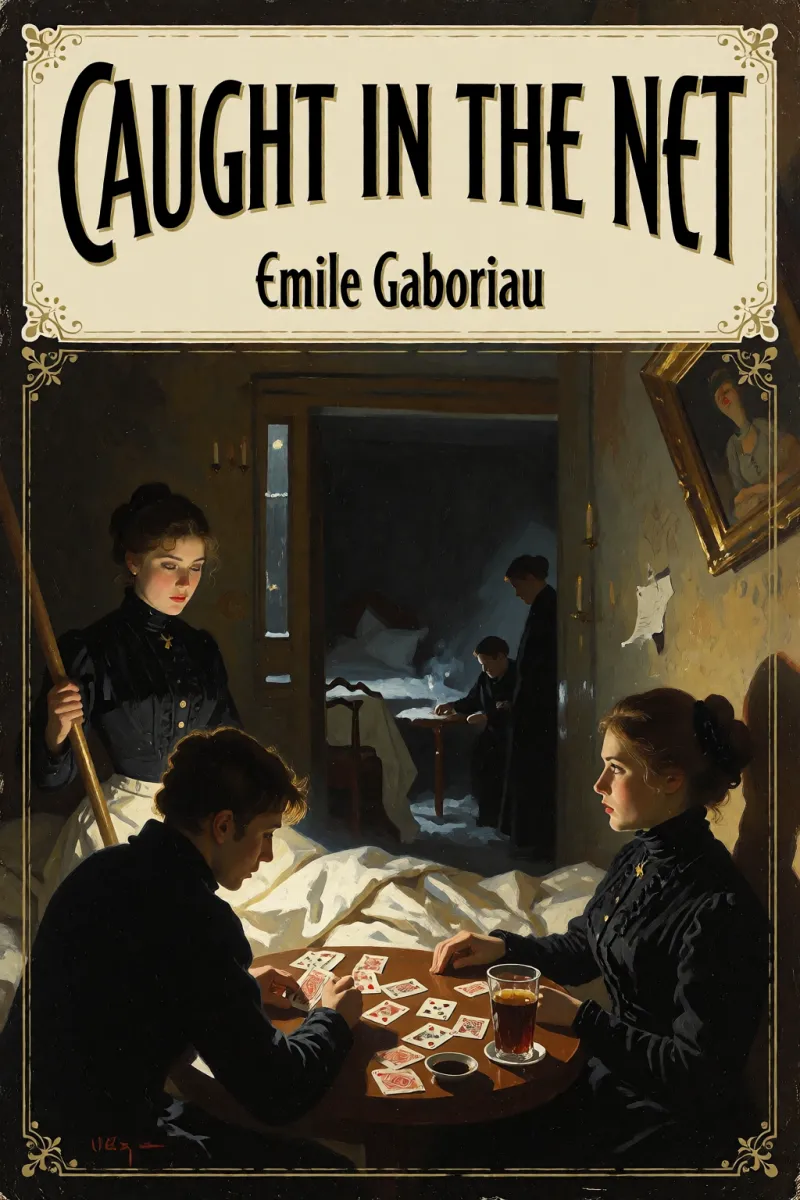 Cover of Caught in the Net by Emile Gaboriau