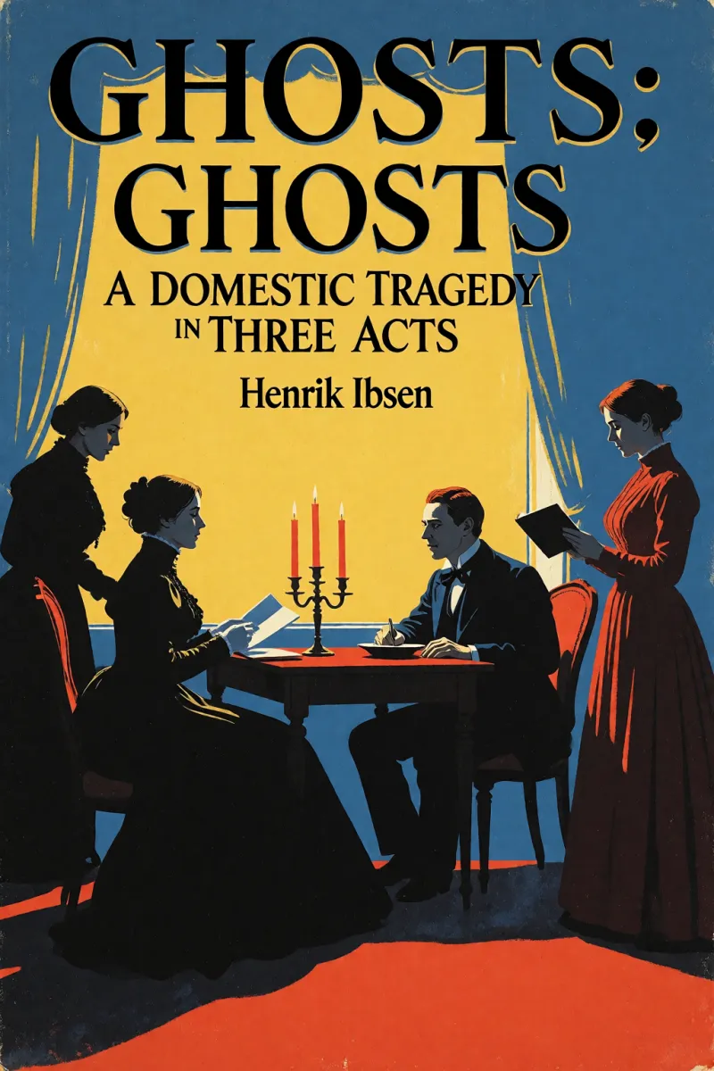 Cover of Ghosts: A Domestic Tragedy in Three Acts by Henrik Ibsen