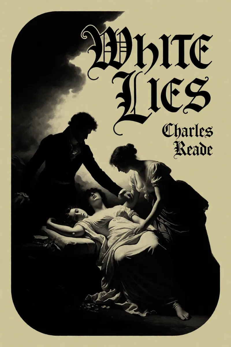 Cover of White Lies by Charles Reade