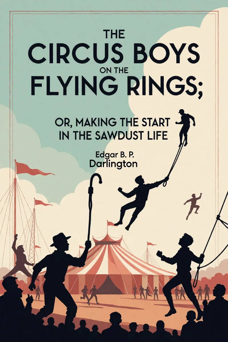 Cover of The Circus Boys on the Flying Rings; Or, Making the Start in the Sawdust Life by Edgar B. P. Darlington