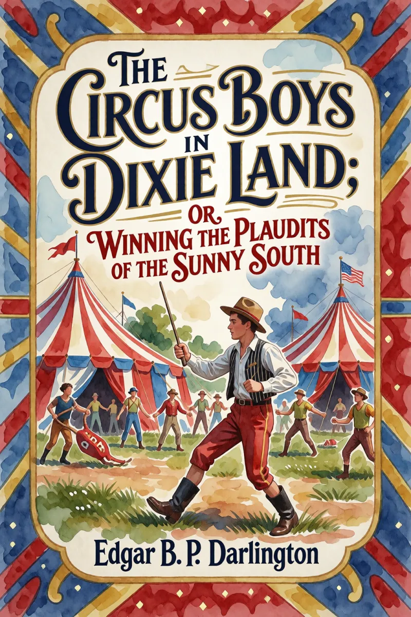 Cover of The Circus Boys in Dixie Land; Or, Winning the Plaudits of the Sunny South by Edgar B. P. Darlington