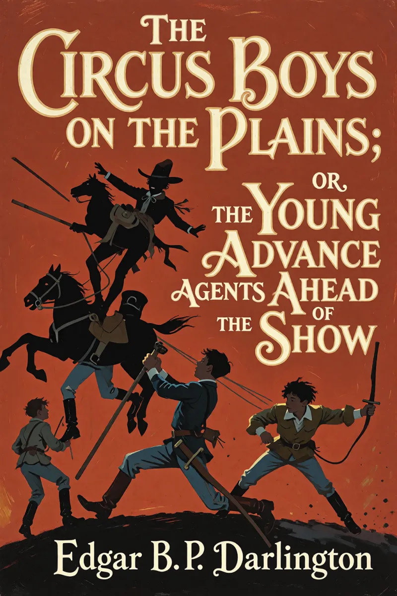 Cover of The Circus Boys on the Plains; Or, The Young Advance Agents Ahead of the Show by Edgar B. P. Darlington