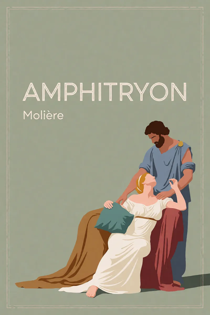 Cover of Amphitryon by Molière