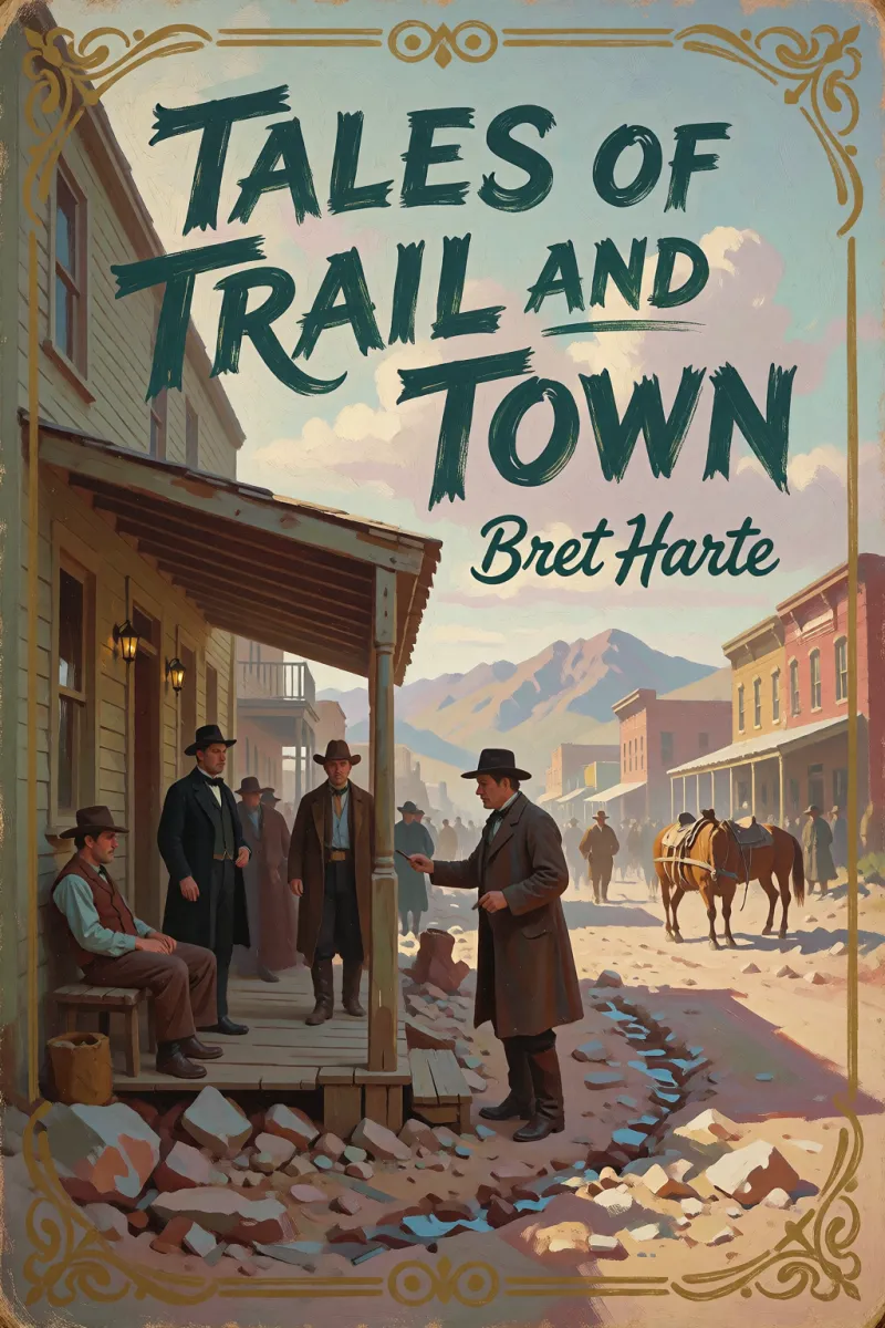 Cover of Tales of Trail and Town by Bret Harte