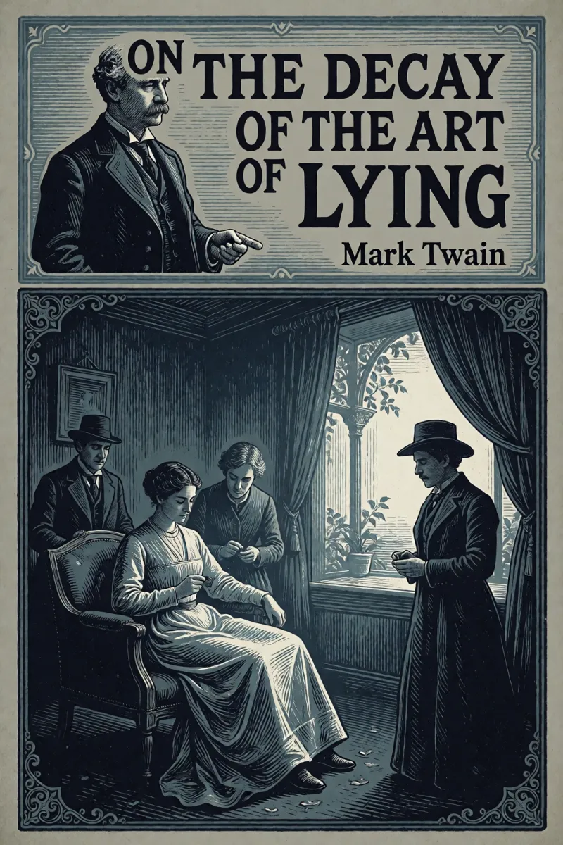 Cover of On the Decay of the Art of Lying by Mark Twain