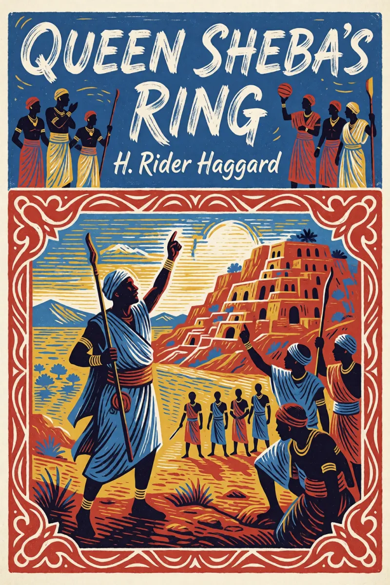 Cover of Queen Sheba's Ring by H. Rider Haggard
