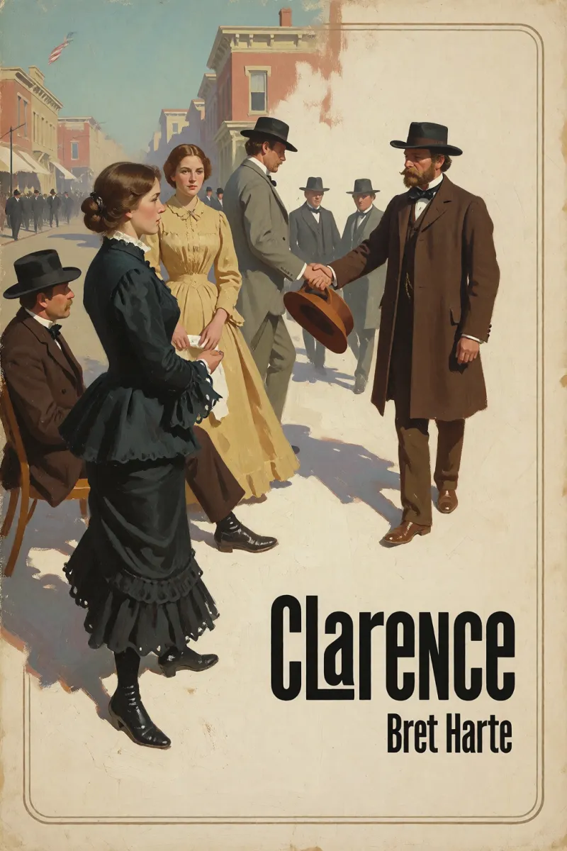 Cover of Clarence by Bret Harte