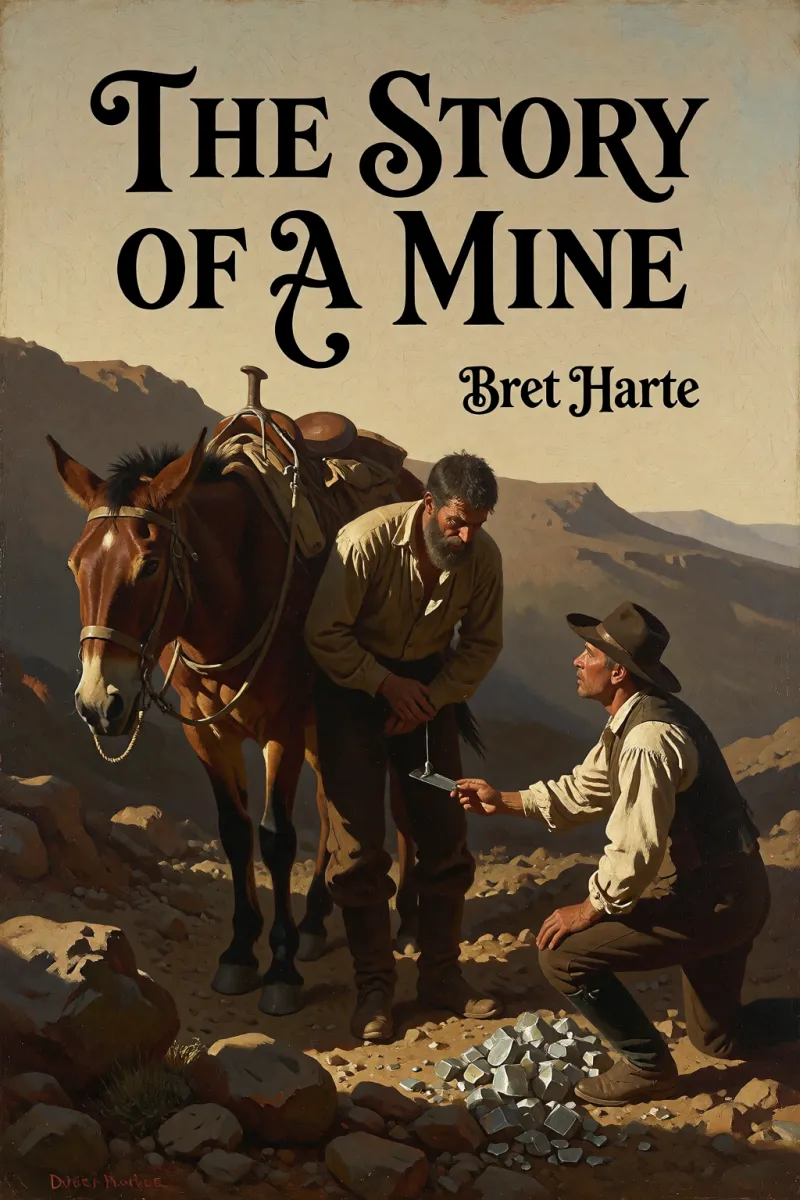 Cover of The Story of a Mine by Bret Harte