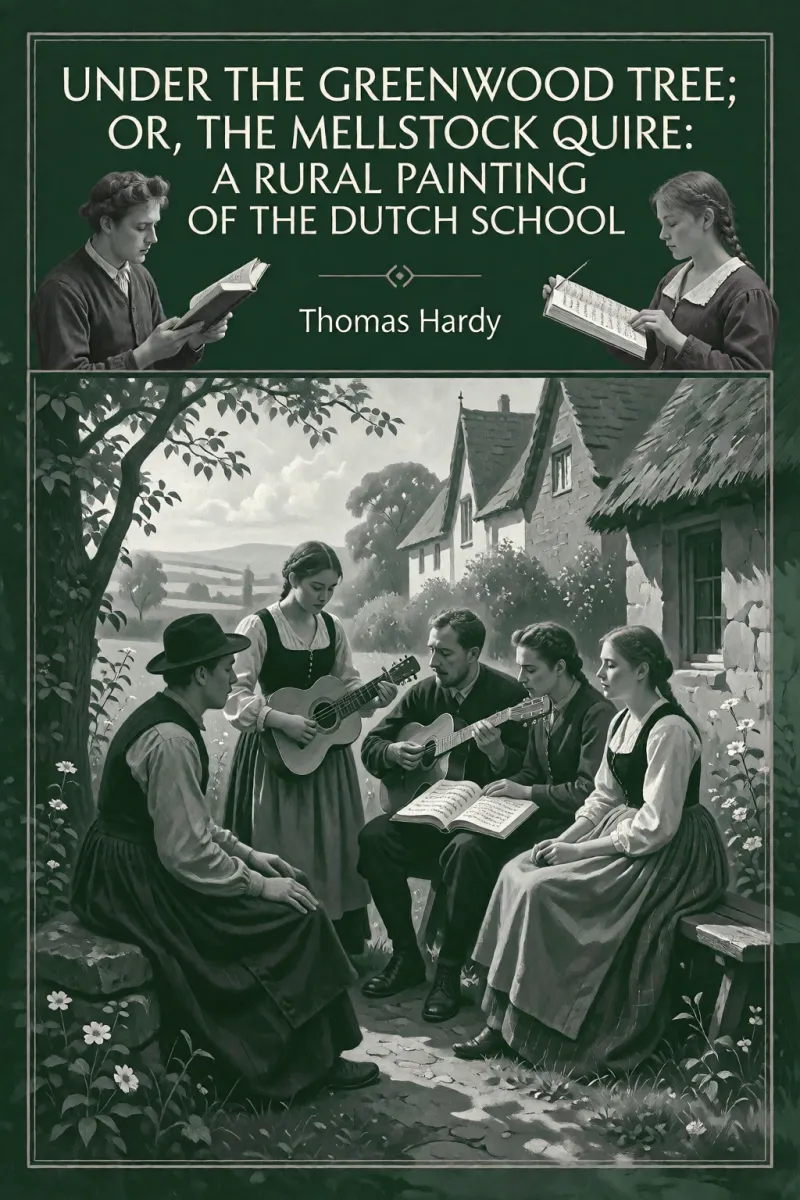 Cover of Under the Greenwood Tree; Or, The Mellstock Quire: A Rural Painting of the Dutch School by Thomas Hardy