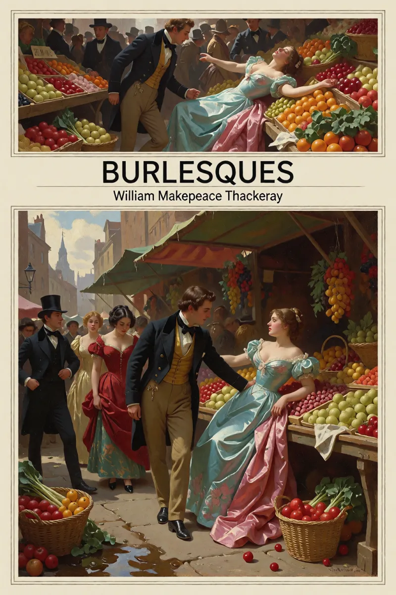 Cover of Burlesques by William Makepeace Thackeray