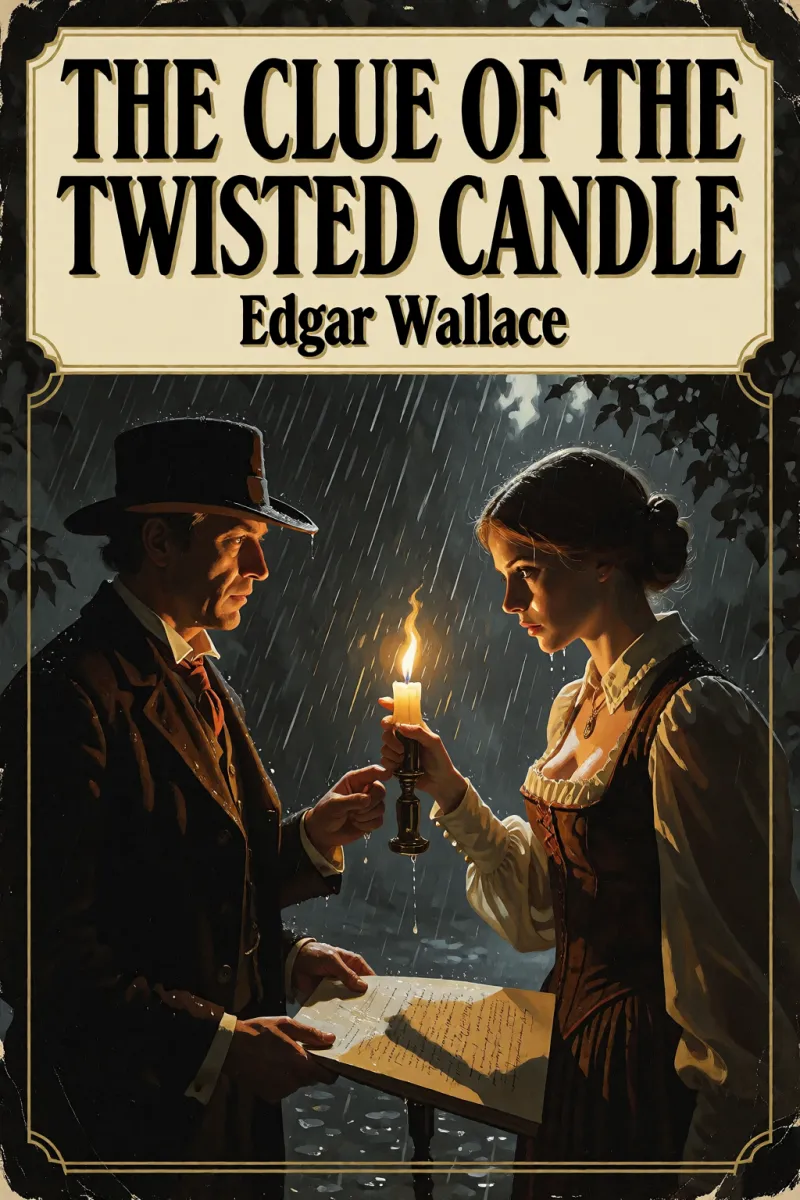 Cover of The Clue of the Twisted Candle by Edgar Wallace