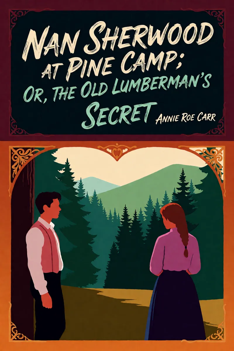 Cover of Nan Sherwood at Pine Camp; Or, The Old Lumberman's Secret by Annie Roe Carr