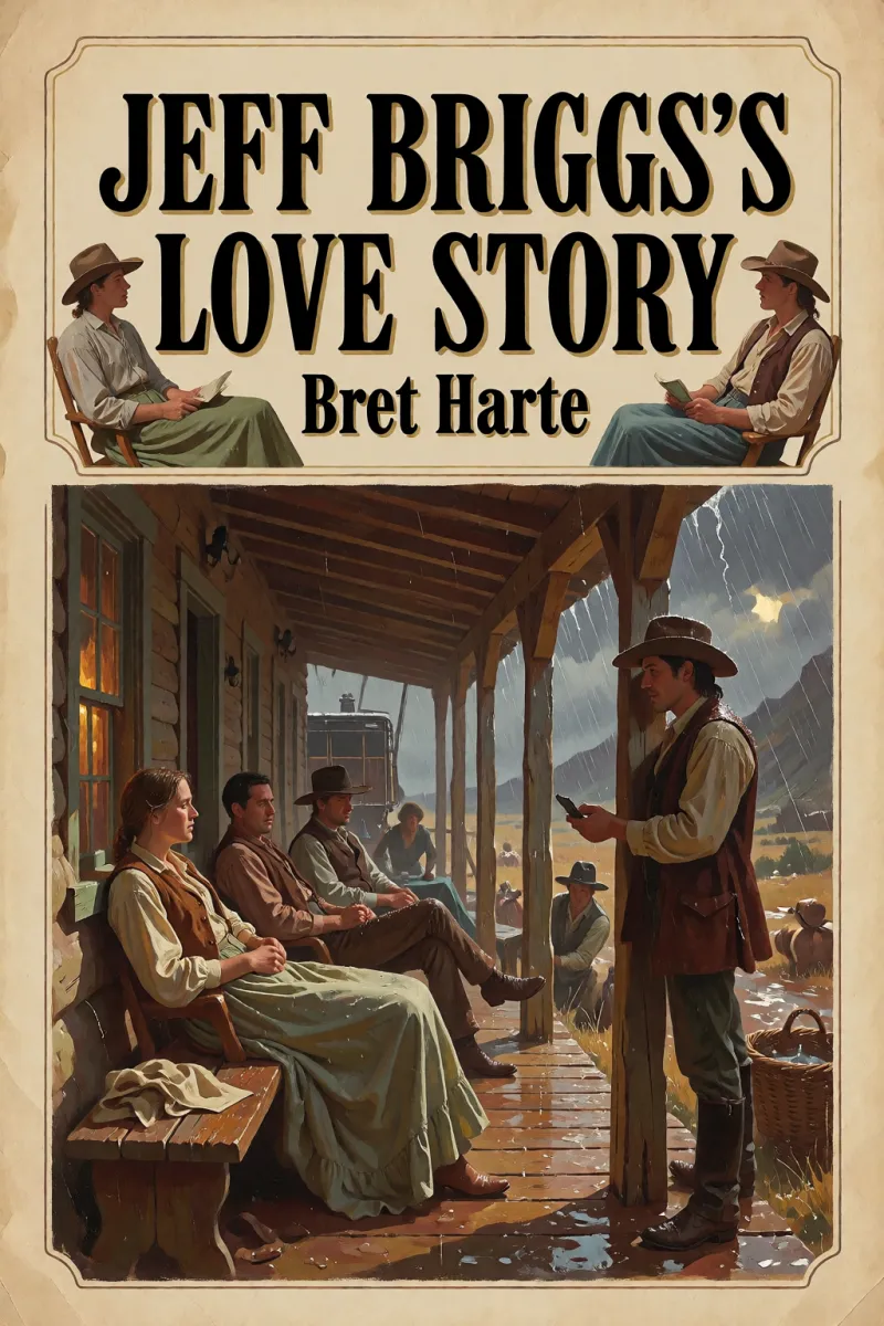 Cover of Jeff Briggs's Love Story by Bret Harte