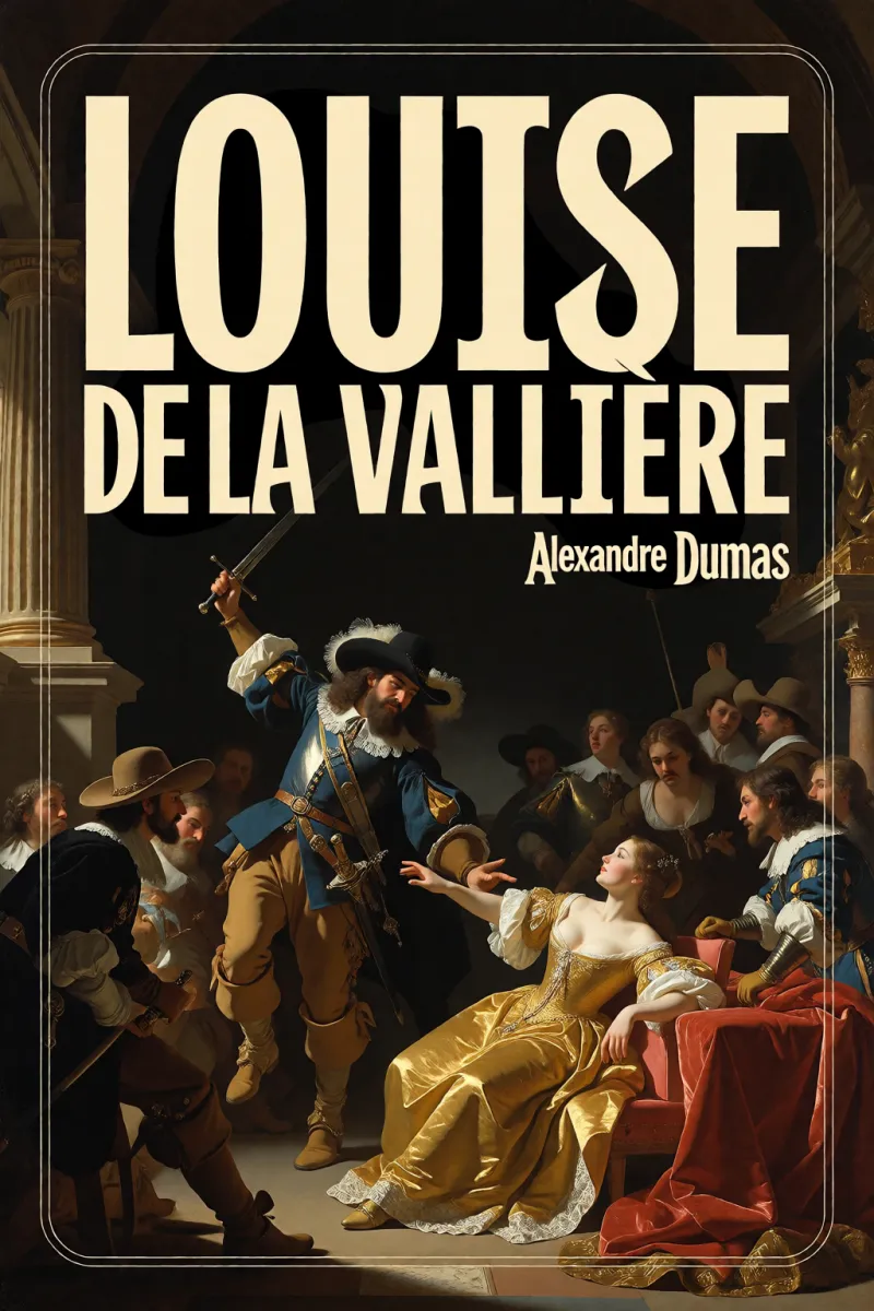 Cover of Louise de la Vallière by Alexandre Dumas