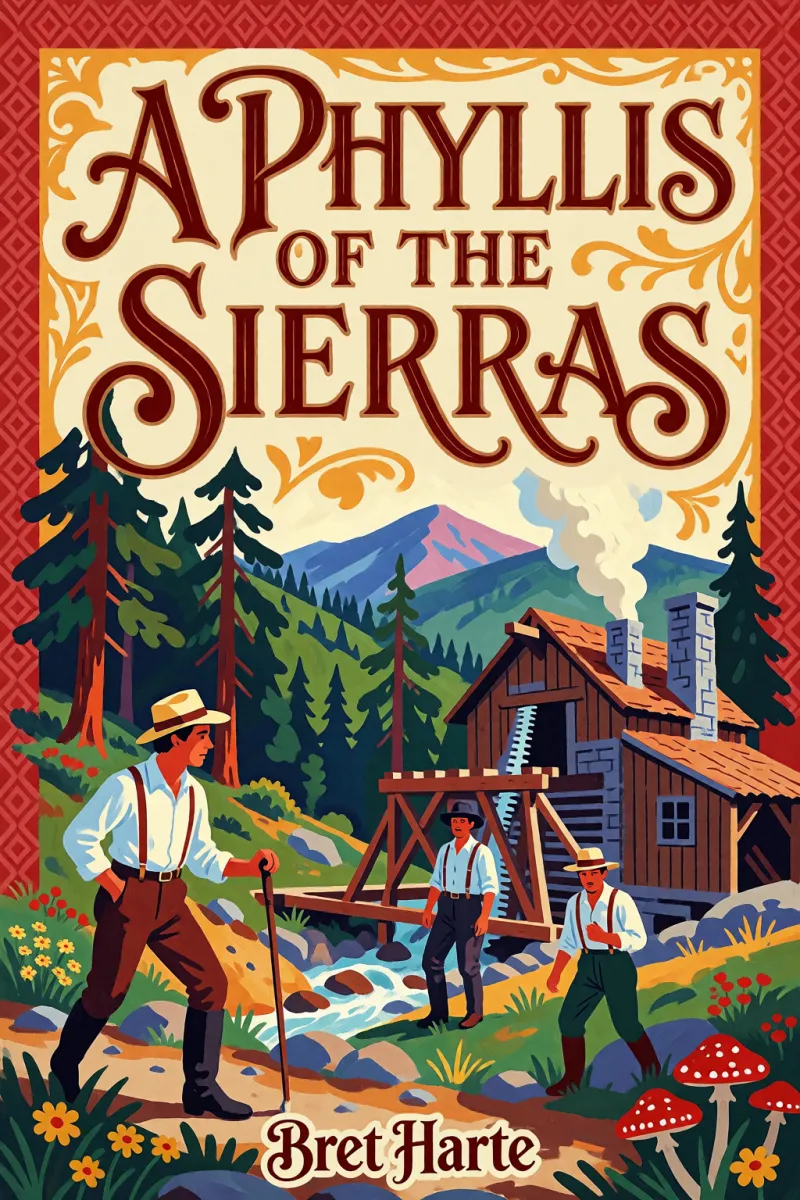 Cover of A Phyllis of the Sierras by Bret Harte