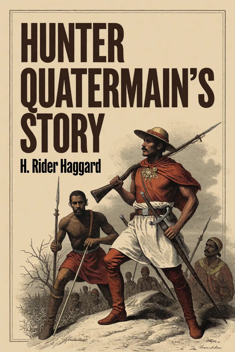 Cover of Hunter Quatermain's Story by H. Rider Haggard